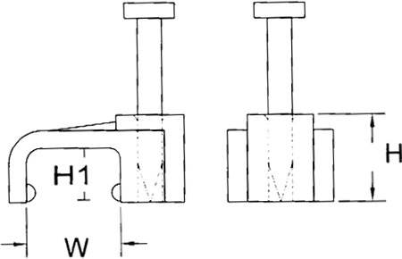 SingleFlatNailInCableClip_Dwg.gif